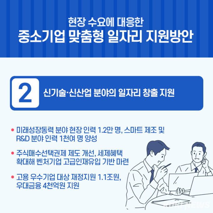 현장 수요에 대응한 중소기업 맞춤형 일자리 지원방안