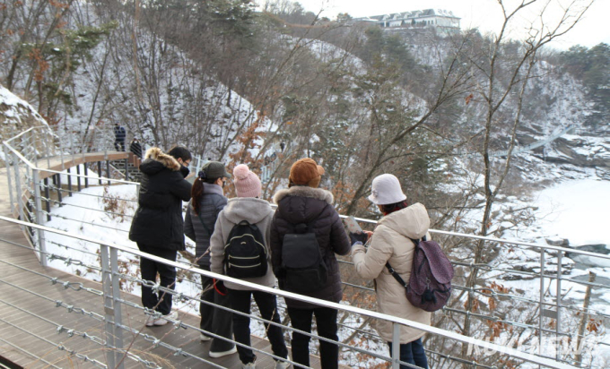 앵글에 담은 한탄강 주상절리길 겨울 풍경 