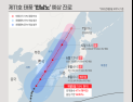 제11호 태풍 힌남노 예상 진로(5일 19시)