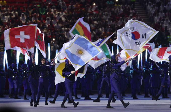 지구촌 최대 축구 축제 '카타르 월드컵' 개막 [쿠키포토]