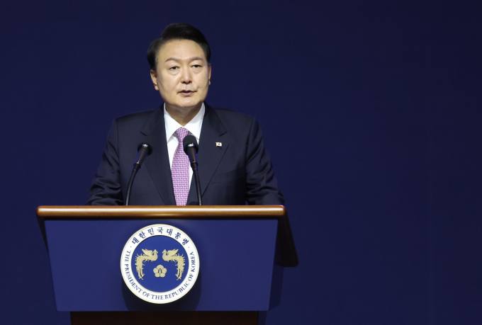 尹대통령 재향군인회 기념식 참석…‘국가·안보관 확립’