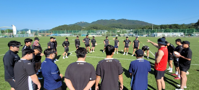 OK금융그룹 읏맨 럭비단, 13일 전국체전 출전…2회 연속 메달 획득 도전