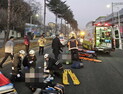 춘천서 승용차 횡단보도 덮쳐… 새벽기도 다녀오던 3명 참변