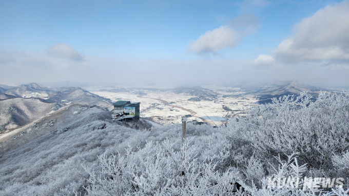 해남 두륜산에 펼쳐진 눈꽃 세상