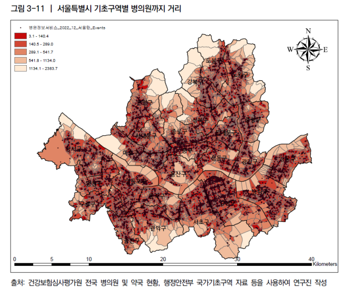 의료도 빈부격차?…잘 사는 동네엔 병원도 많다