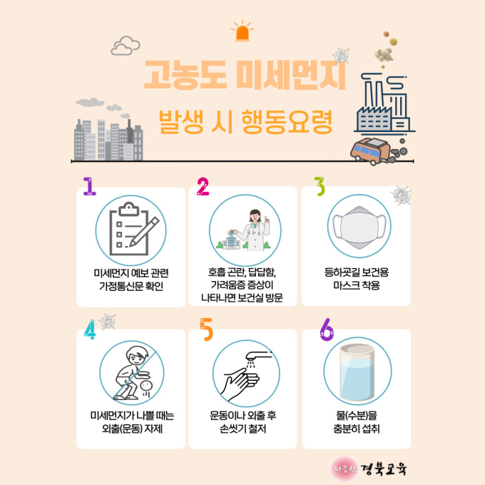 경북교육청, 미세먼지로부터 안전한 학교 만들기 ‘총력’