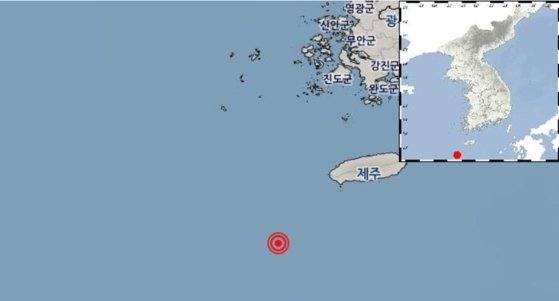 [속보] 제주 이어도 해역에서 규모 3.8 지진 발생