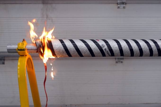 '전기열선 화재 주의' 세종소방 화재 실험 발표