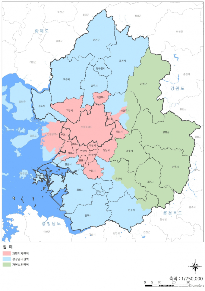 경기도, ‘규제지도’ 제작...남양주시 8개 중첩규제로 최다