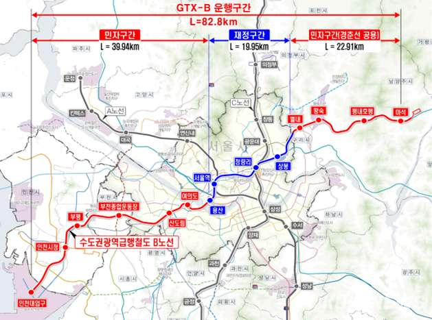 인천시, GTX-B 착공... 인천 철도 르네상스 시대 개막