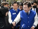 이재명, ‘텃밭’ 광주행…‘중원’ 충청서 정권심판 지지 호소