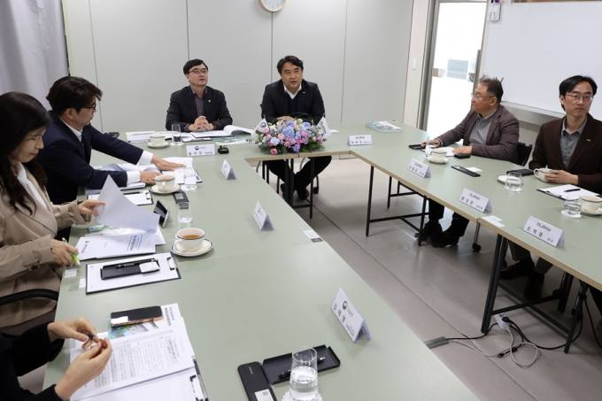 조달청, 충북지역 12개 기업과 '민생현장소통 간담회' 개최