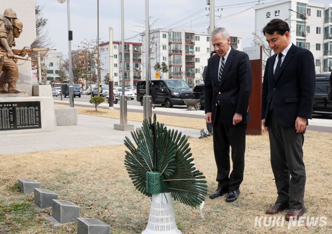 강원도, 주한 미 대사 면담…‘국가보훈광장 설립 협력’ 제안