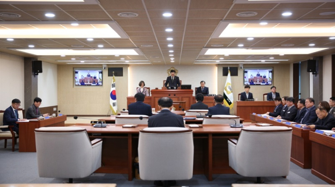 장수군의회, 제359회 임시회 폐회...1차 추경안 4580억원 확정