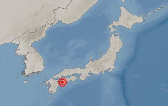 일본 오이타현 오이타시 동쪽 74㎞ 해역서 6.4 지진 발생…경남도 '흔들'