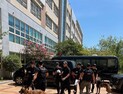 부산 한 학교에  폭발물 설치 협박 팩스…학생·교직원 600명 대피