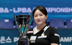 ‘LPBA 역대 두 번째 4:0’…김민아, 김상아 꺾고 통산 4회 우승