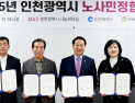 인천시, 노사민정 협력 사업 계획 논의·공유 노사민정협의회 개최