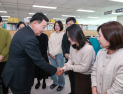 오성환 당진시장, 각 부서 돌며 ‘직원 격려’