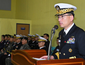 조충호 해군 1함대사령관 취임 “어떠한 역경도 격침하고 순항”