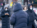‘강추위 지속’  월요일 아침도 꽁꽁…일부지역, 눈 또는 비