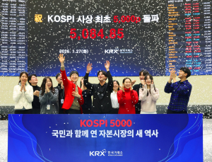 코스피, 3개월 만에 ‘사천피→오천피·시총 850조↑’