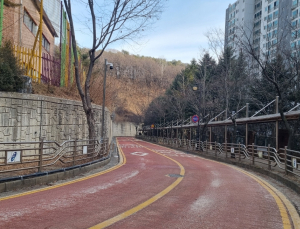 용인시, 진입도로 자동염수분사장치 설치