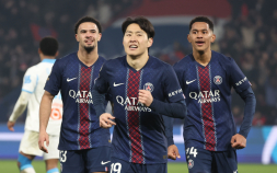 부상 털어낸 이강인, 리그 2호골…PSG, 마르세유 5-0 대파