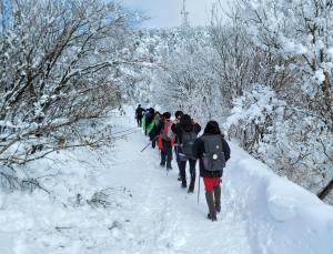 3월에 즐기는 눈꽃 산행