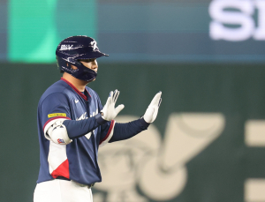 문보경 맹타에도 변수…한국, 호주에 1점 허용 5-1 리드 [WBC]
