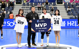 경남개발공사 김소라, 핸드볼 H리그 여자부 2라운드 MVP