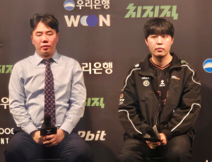 윤성영 한화생명 감독 “탱·딜 밸런스 안 맞고 CC도 부족…밴픽 아쉬웠다” [쿠키 현장]