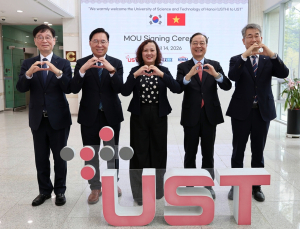UST-생명연-기계연-식품연, 베트남 USTH와 인재양성 협약