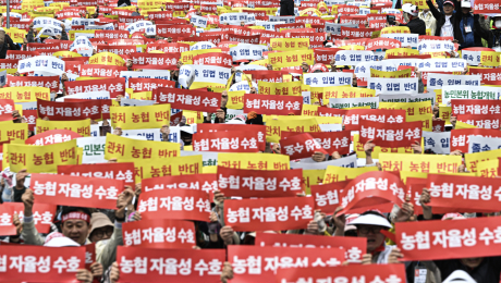 농협법 개정안에 들끓는 현장…2만 조합원 여의도 집결 [쿠키포토]