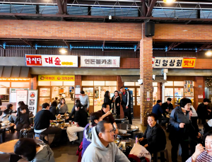백종원 없는 예산시장…지금도 갈 만할까 [현장로그]