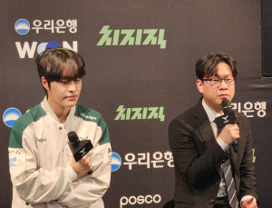 김상수 한진 브리온 감독 “승리 플랜 실현 전 게임이 끝났다” [쿠키 현장] 