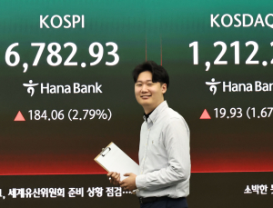 코스피, 6800선 돌파 장중 또 ‘사상최고’…‘알파벳 효과’에 외국인 풀매수