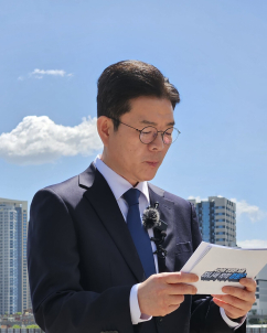 정원오, 용산국제업무지구 개발 공약 발표