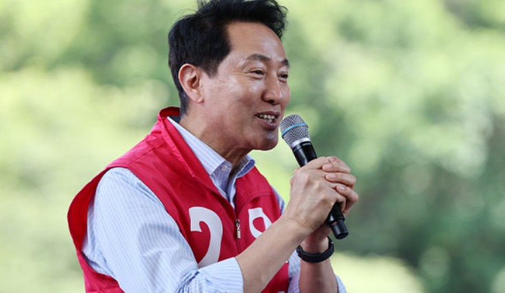 국민의힘 오세훈 서울시장 후보. 연합뉴스