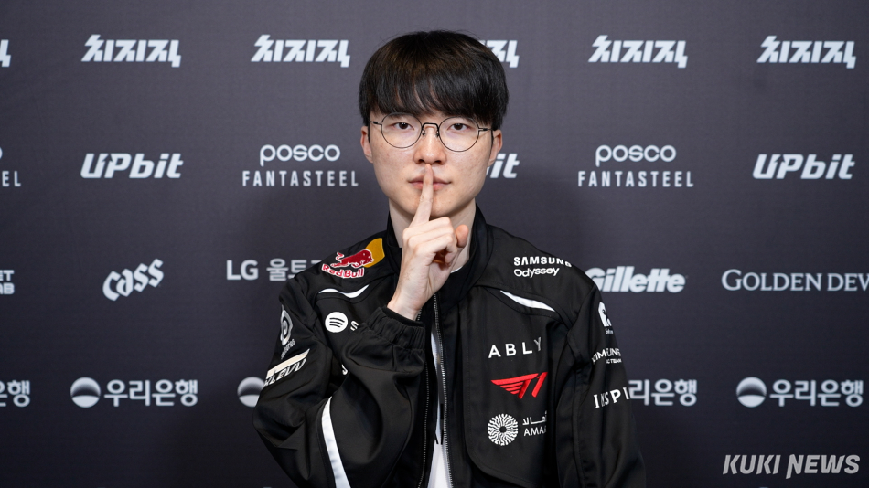 ‘페이커’ 이상혁이 10일 오후 5시 서울 종로구 롤파크 LCK 아레나에서 열린 디플러스 기아와의 ‘2026 LCK’ 정규시즌 2라운드 경기가 끝난 뒤 쿠키뉴스와 인터뷰를 하고 있다. 쿠키뉴스