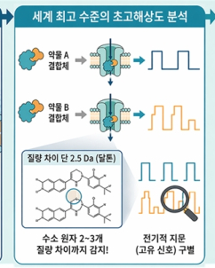 “신약 후보물질, 원자수준 차이까지 읽는다”… 생명연, 초정밀 센서 개발