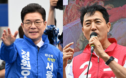 ‘서울시장’ 정원오 44.5%·오세훈 44.1%…‘반드시 투표’ 63% [쿠키뉴스 여론조사]