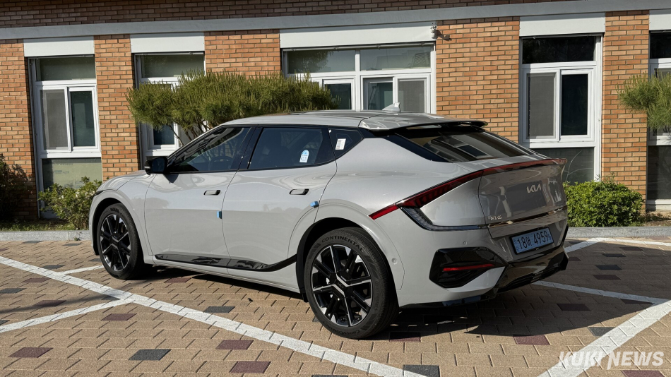 EV6 후면부. 김수지 기자