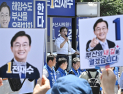 전재수, 부산 곳곳 돌며 유세 이어 [쿠키포토]