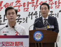 김태흠 “충남의 씨감자 될 것” vs 박수현 “새 술은 새 부대에”