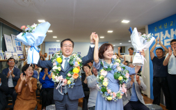 강삼영 강원도교육감 후보 ‘당선 확실’…“모두 빛나는 강원교육 만들겠다”