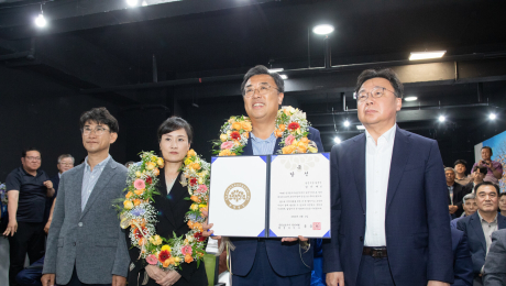 더불어민주당 김기재 당진시장 당선인, ‘미래를 향해 직진하겠다’ 