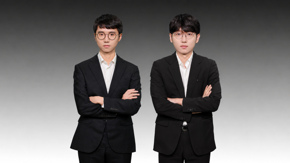 챔피언 신진서 9단(오른쪽)과 도전자 변상일 9단이 격돌한다. 한국기원 제공