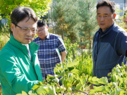 박은식 산림청장, 산림 신품종 재배단지 방문