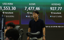 ‘검은 월요일’ 코스피 이어 코스닥도 ‘서킷 브레이커’ 발동